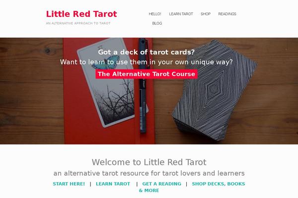 littleredtarot.com site used Make-child