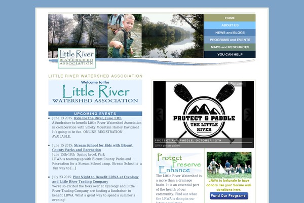 littleriverwatershed.org site used Littleriver
