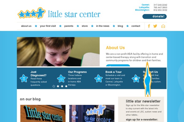 littlestarcenter.org site used Littlestarcenter