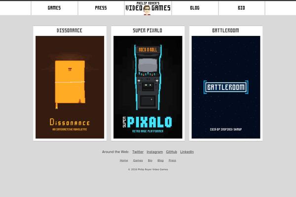 Site using Game-projects plugin