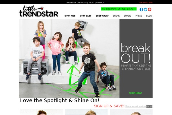 littletrendstar.com site used Littletrendstar2013