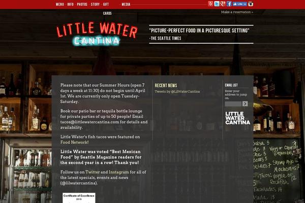 littlewatercantina.com site used Lwc
