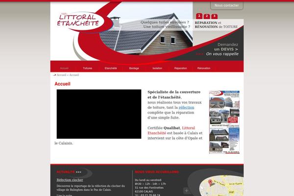 Twenty Ten theme site design template sample