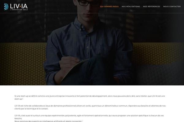 Movedo theme site design template sample