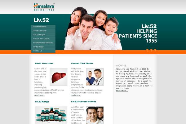 liv52.com site used Himalaya