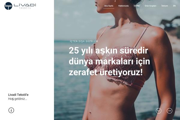 BeTheme Child theme site design template sample