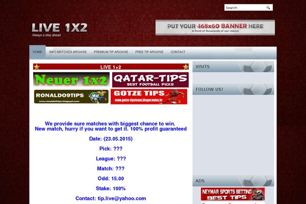 Footballsite theme websites examples