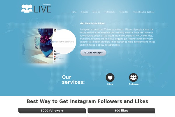 live-followers.com site used Live-followers