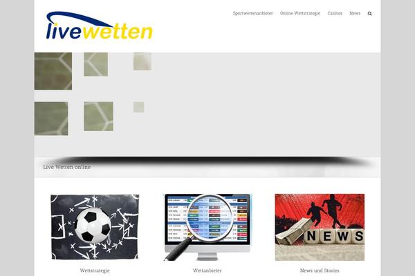 Avada theme site design template sample