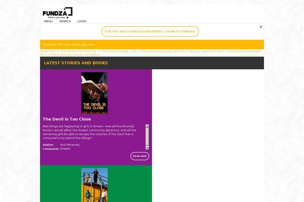Site using Fundza_system plugin