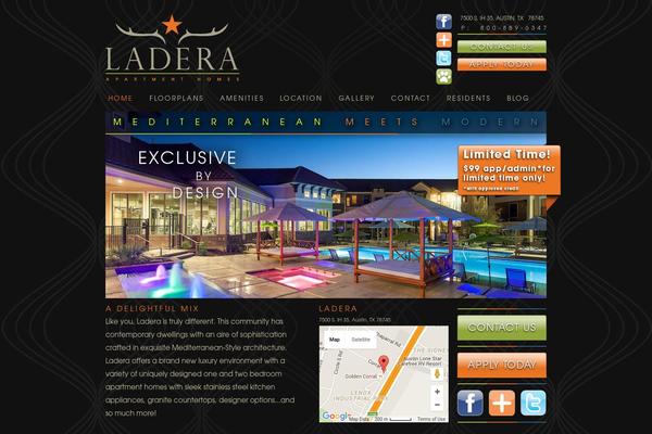 ladera theme websites examples