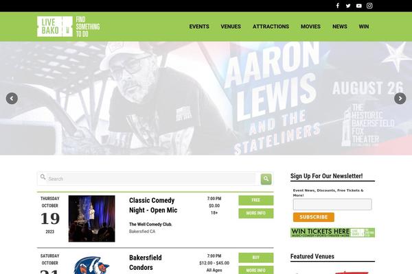 Site using Events Manager plugin