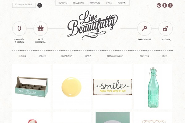 livebeautifully.pl site used Nomady