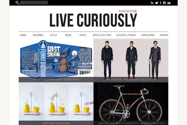 livecuriouslymag.com site used Livecuriouslymag_v1