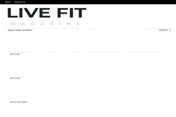 livefitmagazine.com site used Behold