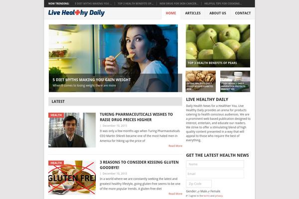 livehealthydaily.com site used Point