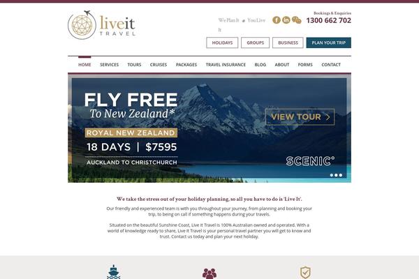 liveittravel.com.au site used Live-it-travel