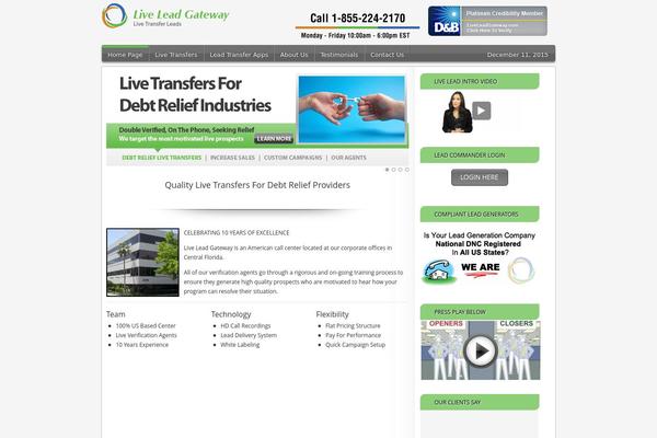 liveleadgateway.com site used Llg