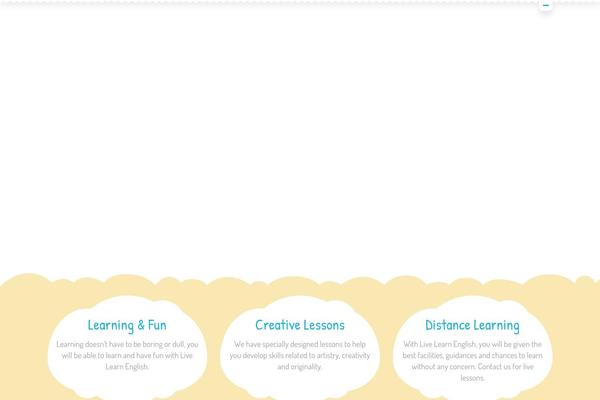 Kiddy theme site design template sample