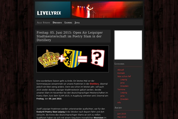 livelyrix.de site used Livelyrix