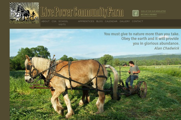 livepower.org site used Livepower