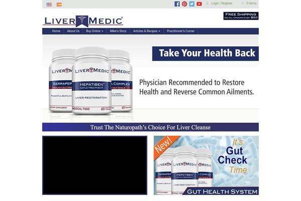 livermedic.com site used Liver-medic