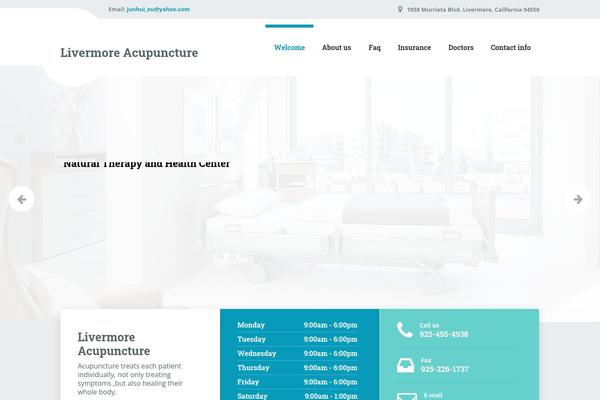 Medicpress-pt theme site design template sample