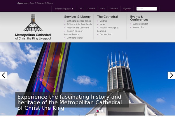 liverpoolmetrocathedral.org.uk site used Met