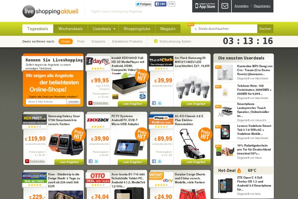 liveshopping-aktuell.de site used Lsa