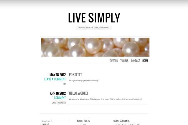 Chunk theme site design template sample