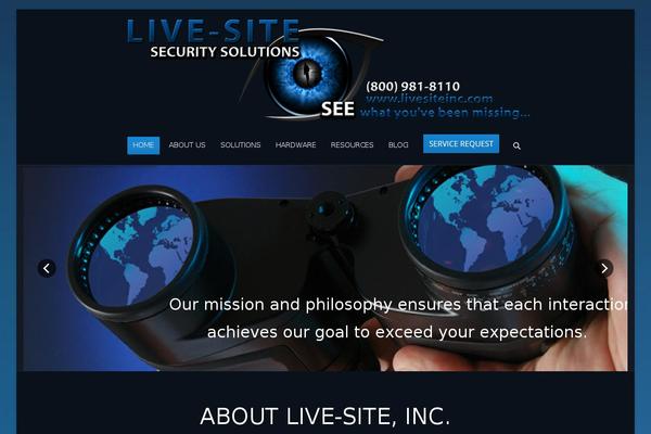 The7 theme site design template sample