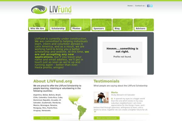 livfund.org site used Livfund