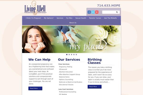 living-well.org site used Living-well