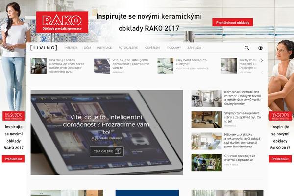 living.cz site used Living2