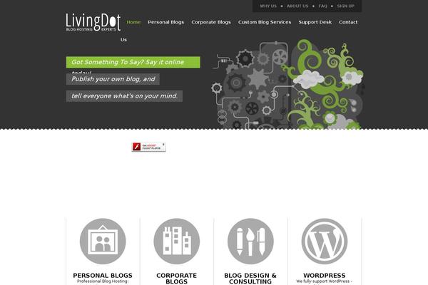livingdot.com site used Livingdot