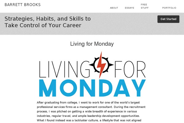 livingformonday.com site used Minimum Pro