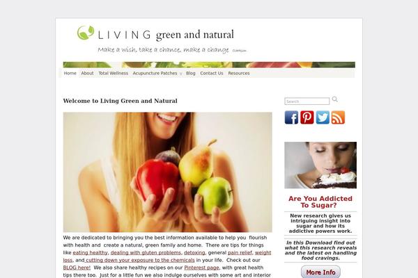 livinggreenandnatural.com site used Suffusion