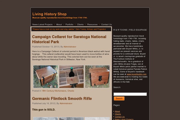 livinghistoryshop.com site used Livinghistoryshop5