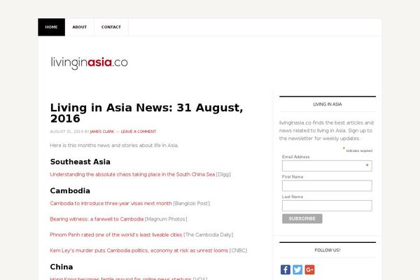 News Pro theme site design template sample