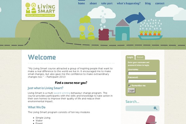 livingsmart.org.au site used Livingsmart