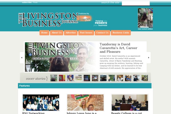 livingstonbusiness.com site used Liv-biz