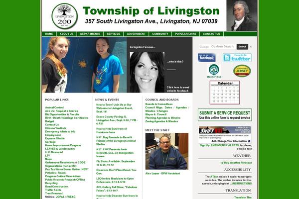 livingstontownship.org site used Fino