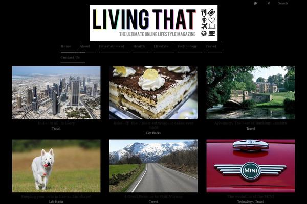 livingthat.com site used Magazinethemeresp
