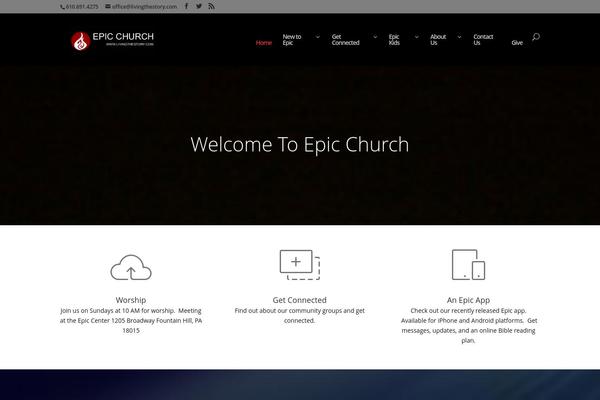 Site using Featured Content Gallery plugin