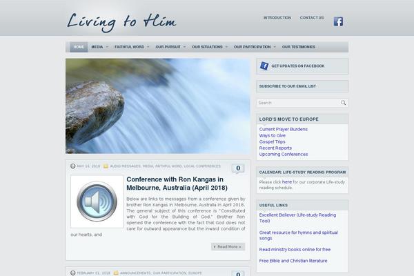 livingtohim.com site used Stunning