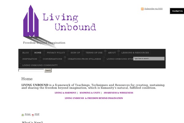 livingunbound.net site used Headway-2014