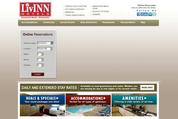 Default theme site design template sample