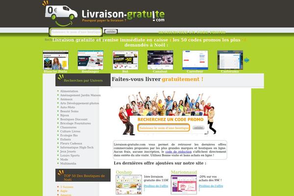 Default theme site design template sample