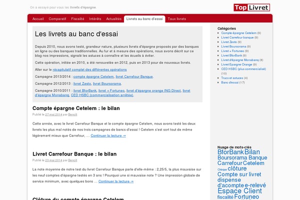 livrets-essai.com site used Livret-essai