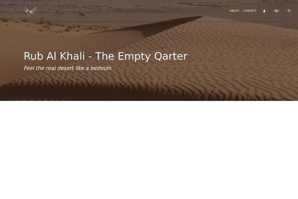 Entrada theme site design template sample